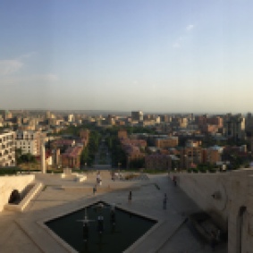 Yerevan city (panorama view)