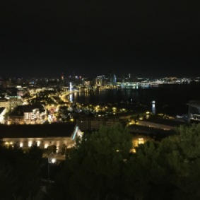 View over Baku